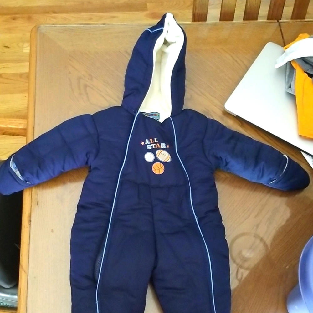 Full body snowsuit 9 months